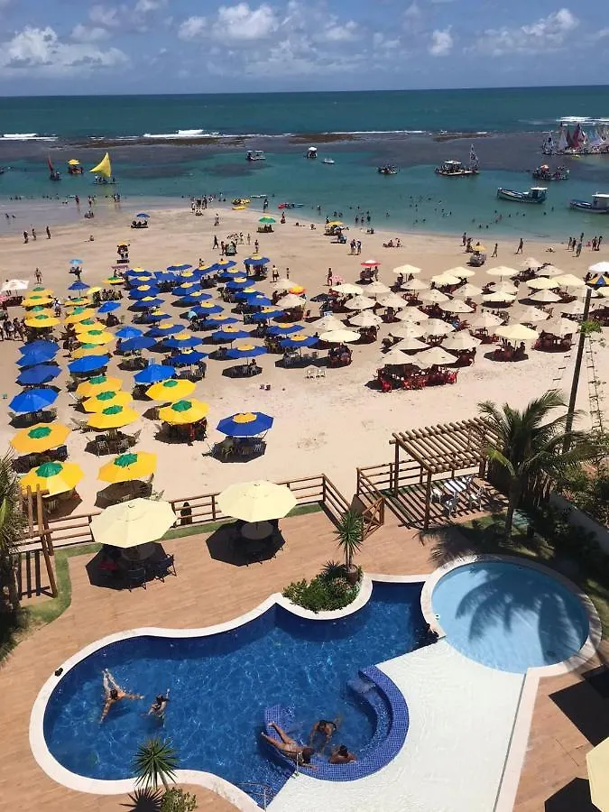 PLAGE DU PORTO 204- Beira mar, centrinho turístico Pôrto das Galinhas