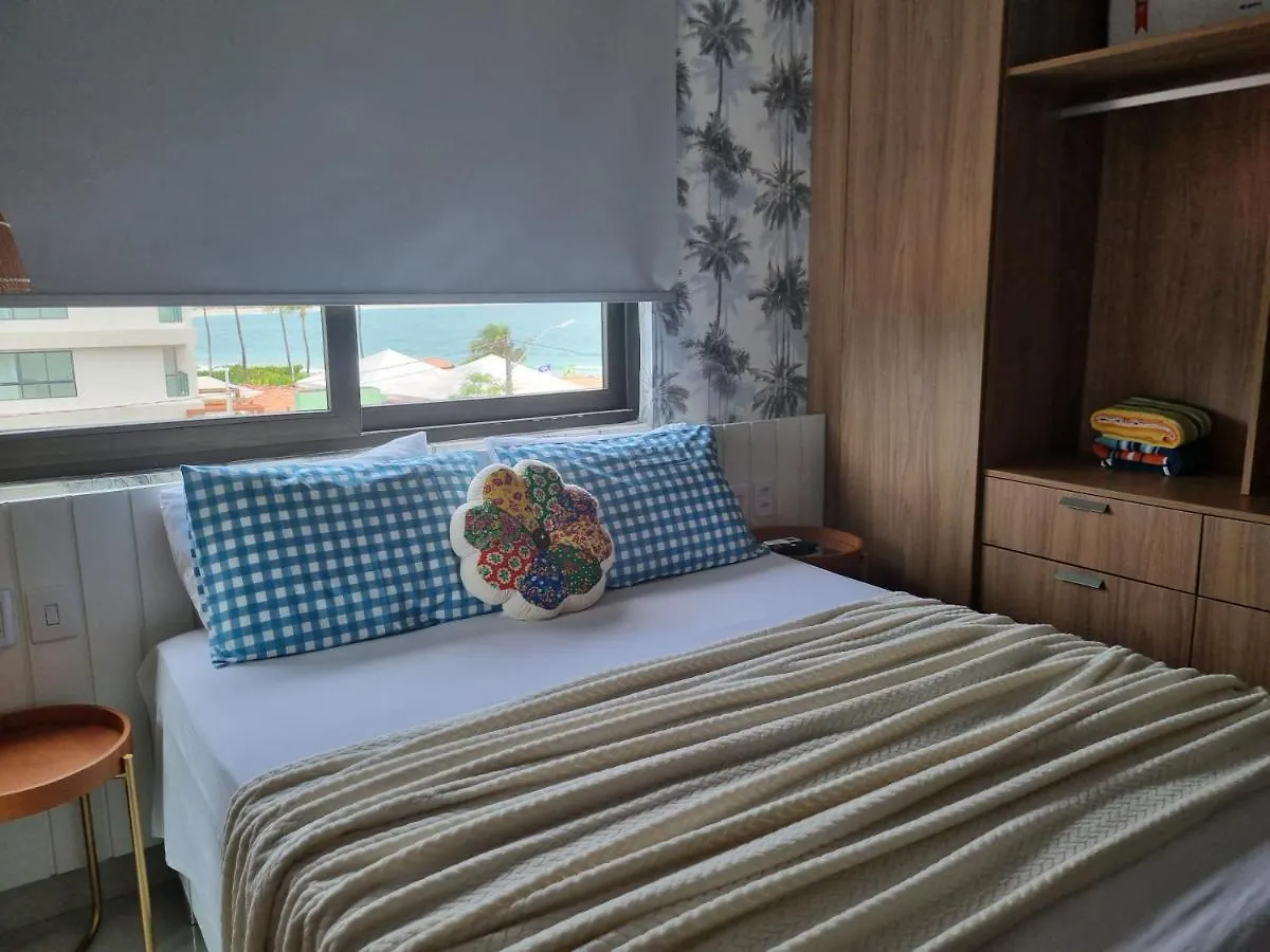 Apartamento PLAGE DU PORTO 204- Beira mar, centrinho turístico Pôrto das Galinhas Brasil
