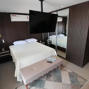  Apartamento Flat 2211 - Aeroporto - Wi-fi - Estacionamento - Office - Shoppings Brasil